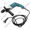 Makita <HP2071F> Ударная дрель (1010W, 2900 об/мин, 13 мм, 2 скорости, регулятор,  реверс,  подсв,  кейс)
