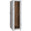 NT PRACTIC / MGLASS 42-610 G Шкаф 19" напольный, серый 42U 600x1000,  дверь стекло-металл (3ч)