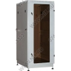 NT PRACTIC / MGLASS 27-610 G Шкаф 19" напольный, серый 27U 600x1000, дверь  стекло-металл (3ч)