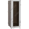 NT PRACTIC / MGLASS 33-610 G Шкаф 19" напольный, серый 33U 600x1000, дверь  стекло-металл (3ч)