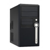 Корпус LinkWorld 437-03 black/silver 430W mATX USB Audio AirDuct 24pin