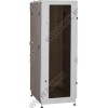 NT PRACTIC / MGLASS 33-68 G Шкаф 19" напольный, серый 33U 600x800,  дверь стекло-металл (3ч)