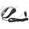 Kreolz Laser Mouse <JM-872LS/ME 872L> Silver&Black (RTL) USB 6btn+Roll