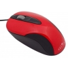 Мышь Oklick 151 M красный/черный оптическая (800dpi) USB (2but) (мин.кол.5)