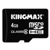 Флеш карта microSDHC 4Gb class6 + 2 adapters Kingmax