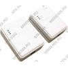 TRENDnet <TPL-202E2K> 85Mbps Powerline Fast Ethernet Adapter Kit (2 адаптера,1UTP 10/100Mbps, Powerline 85Mbps)