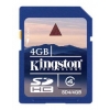 Флеш карта SDHC Video 4Gb Kingston CL4 <SDV/4GB>