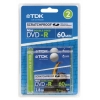 Диск TDK DVD-R 2.8Gb 8см 2x FJC BLISTER Scratchproof LOR (2шт)(t19910)