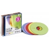 Диск TDK DVD-R 4.7Gb 16x SJC (5шт) Color (t19825) DVD-R47SCMIXED5-L