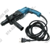Makita <HR2450FT> Перфоратор (780W, 2.7 Дж, 1100 об/мин, 4500уд/мин,SDS-Plus/13мм,3 режима,  реверс, подсв, кейс)