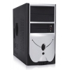 Корпус Foxconn TLM-436 black/silver 400W mATX USB audio fan AirDuct
