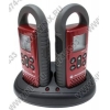 Motorola <TLKR-T5 Red> 2 портативные радиостанции (PMR446, 6 км, 8 каналов, LCD, з/у, 4xAAA NiMH) <P14MAA03A1AS>