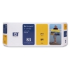 Картридж струйный HP №83 C4943A желтый для HP DJ 5500