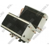 Floston <V6> Cooler for Socket 775/AM2/AM3 (0дБ, Cu+Al+теп.трубки)