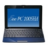 Субноутбук Asus Eee PC 1005HA Atom N270/1GB/160GB/Wi-Fi/WinXP/10”/Cam/Blue <90OA1BBC1123937E80AQ>