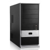 Корпус Foxconn TSAA-427 черный/серебристый 450W ATX 1x80mm 1x92mm 2xUSB2.0 audio AirDuct (TSAA-427-450)