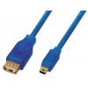 Шнур LUXMANN mini USB 5pin - USB A Jack (460-021-9)