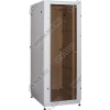 NT PRACTIC / MGLASS 42-88 G Шкаф 19" напольный, серый 42U 800x800,  дверь  стекло-металл  (3ч)