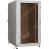 NT PRACTIC / MGLASS 27-810 G Шкаф 19" напольный, серый 27U 800x1000, дверь  стекло-металл (3ч)