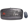 Набор А4 KX-2810 game KB 28-1 PS/2 black + X-710F black mouse USB