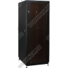 NT PRACTIC / MGLASS 42-88 B Шкаф 19" напольный, чёрный 42U 800x800, дверь  стекло-металл (3ч)