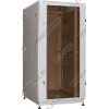 NT PRACTIC / MGLASS 33-88 G Шкаф 19" напольный, серый 33U 800x800,  дверь  стекло-металл  (3ч)