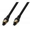 Шнур LUXMANN TOSLINK Plug - TOSLINK Plug черный (431-60x-1)