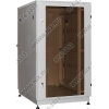 NT PRACTIC / METAL 27-88 G Шкаф 19" напольный, серый 27U 800x800, дверь  металл перф. (3ч)