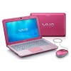 Субноутбук Sony VPC-W11S1R/P N280/1G/160/WiFi/BT/XP home/10.1"WXGA 1366*768/cam/Розовый/чехол+мышь