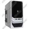 Miditower INWIN J649 <Black-Silver> ATX 550W (24+4+6пин)
