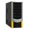 Корпус Foxconn TSAA-142A черный/серебристый 450W ATX 2x80mm 2x92mm 2x120mm 2xUSB2.0 audio front door
