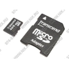 Transcend <TS4GUSDHC2> microSDHC 4Gb Class2+microSD-->SD Adapter