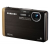 Фотоаппарат Samsung ST1000 золотой 12Mpix 5x IS 3.5" MicroSD touch hVGA LCD Wi-Fi Bluetooth GPS <EC-ST1000BPGRU>