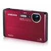 Фотоаппарат Samsung ST1000 красный 12Mpix 5x IS 3.5" MicroSD touch hVGA LCD Wi-Fi Bluetooth GPS <EC-ST1000BPRRU>