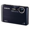 Фотоаппарат Samsung ST1000 синий 12Mpix 5x IS 3.5" MicroSD touch hVGA LCD Wi-Fi Bluetooth GPS <EC-ST1000BPURU>