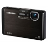 Фотоаппарат Samsung ST1000 черный 12Mpix 5x IS 3.5" MicroSD touch hVGA LCD Wi-Fi Bluetooth GPS <EC-ST1000BPBRU>