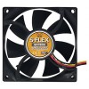 Вентилятор Scythe S-Flex (80x80x25mm, 12.2 dBa, 1500 об/мин, 12V, 0.08A, 21.5CFM)