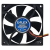 Вентилятор Scythe S-Flex (80x80x25mm, 20.0 dBa, 2000 об/мин, 12V, 0.12A, 28.7CFM)