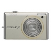 Фотоаппарат Nikon CoolPix S640 серебристый 12Mp 5x 45Mb/SD/SDHC 2.7" LCD (VMA470E1)