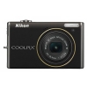 Фотоаппарат Nikon CoolPix S640 черный 12Mp 5x 45Mb/SD/SDHC 2.7" LCD (VMA471E1)