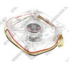ExeGate <8025M12B/Yellow LED> for m/tower (3пин, 80x80x25mm,  26дБ,  2200об/мин)  <116307>