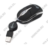 Kreolz Optical Mouse <MN03> Black (RTL) USB 3btn+Roll,Retractable, уменьшенная