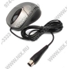 Kreolz Optical Mouse <MO01> Black&Silver (RTL) PS/2 3btn+Roll, уменьшенная