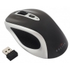 Мышь Oklick 404MW LITE черный/серебристый оптическая (1600dpi) беспроводная USB1.1 (3but) (B219)