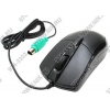 OKLICK Optical Mouse <125M> <Black>  (RTL)  PS/2  3btn+Roll<165920>