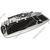 Клавиатура Defender LUNA  <KM-2080> Silver <USB&PS/2> 103КЛ+32КЛ М/Мед+Roll