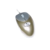 Мышь A4 MOP-18-3 3D mini gold optical (800dpi) PS/2+USB <MOP-18-3 UP (GOLD)>