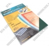 Fellowes <53773> Обложки для переплёта (Transparent PVC Green, A4,  Medium, 200мкм, уп.100шт)