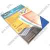 Fellowes <53771> Обложки для переплёта (Transparent PVC Blue,A4, Medium,  200мкм, уп.100шт)