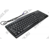 Клавиатура OKLICK 110M Black  <PS/2>  103КЛ  <73711>
